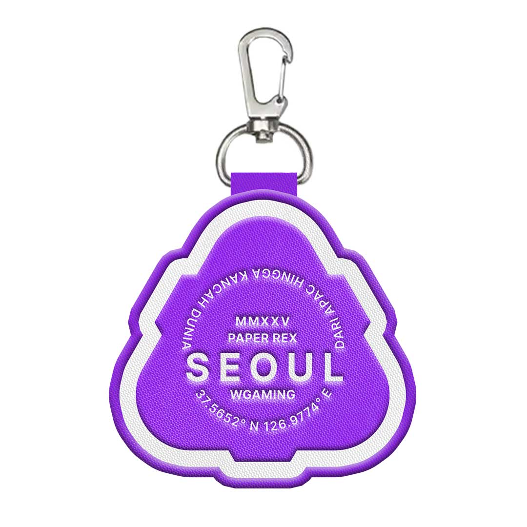 PRX Seoul Coordinates Keychain