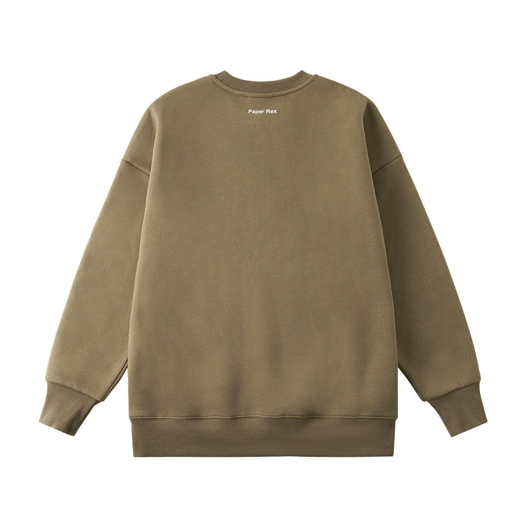 PRX Olive Oversized Sweatshirt