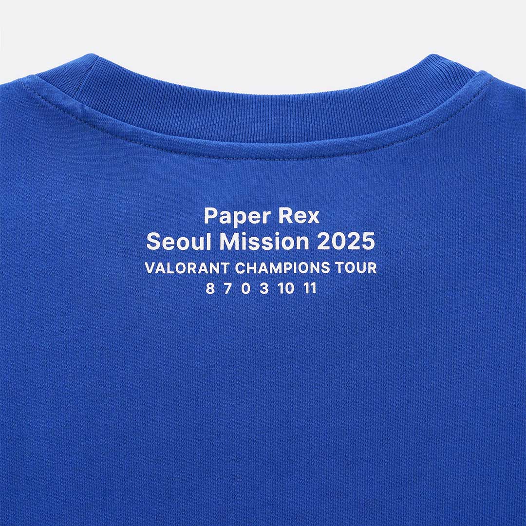 PRX Seoul Mission Tee 2025 - Velocity Blue