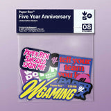 PRX 5th Anniversary Sticker Pack