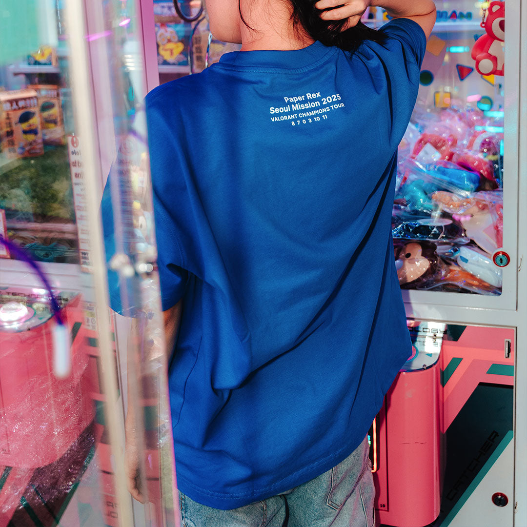 PRX Seoul Mission Tee 2025 - Velocity Blue