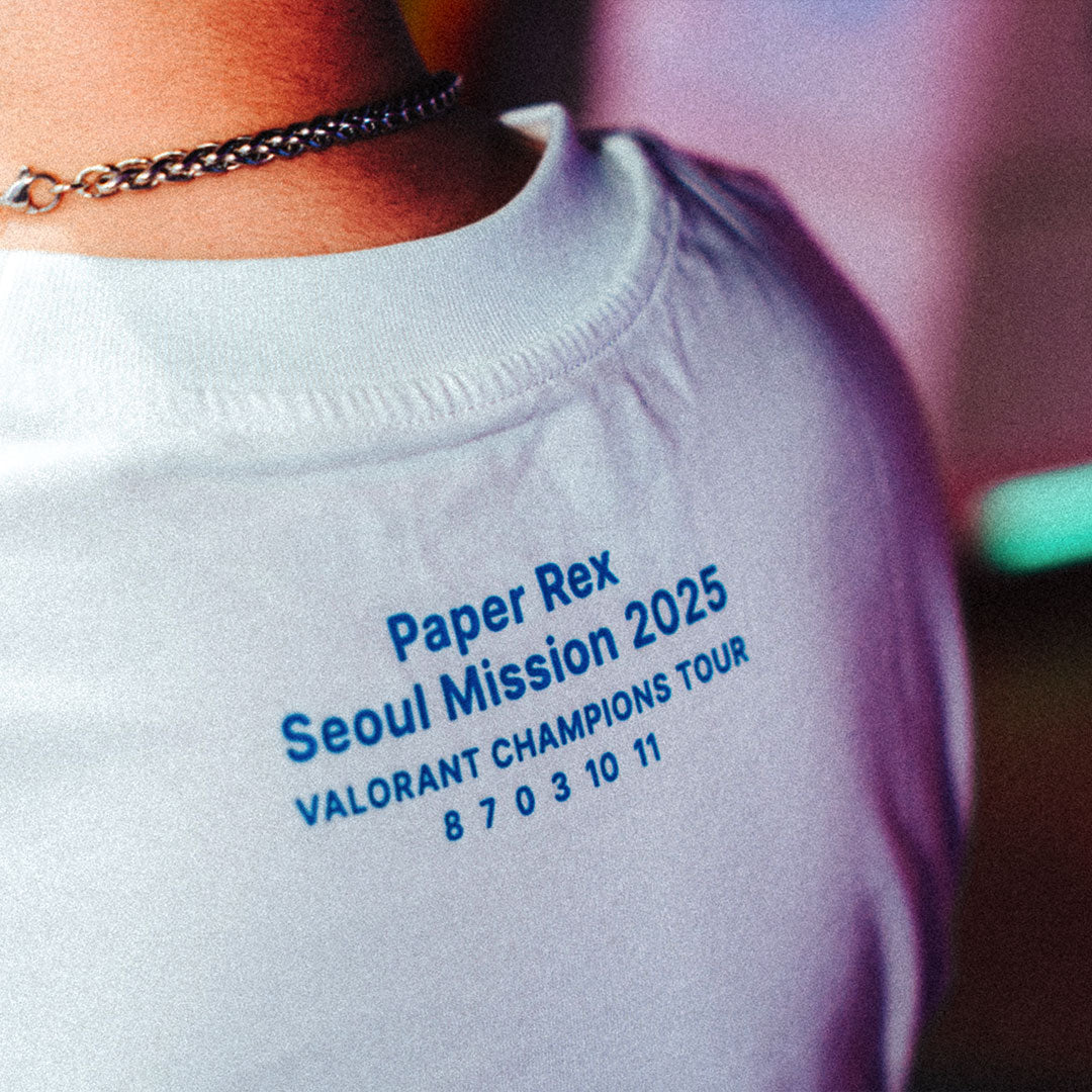 PRX Seoul Mission Tee 2025 - Cloudcore White