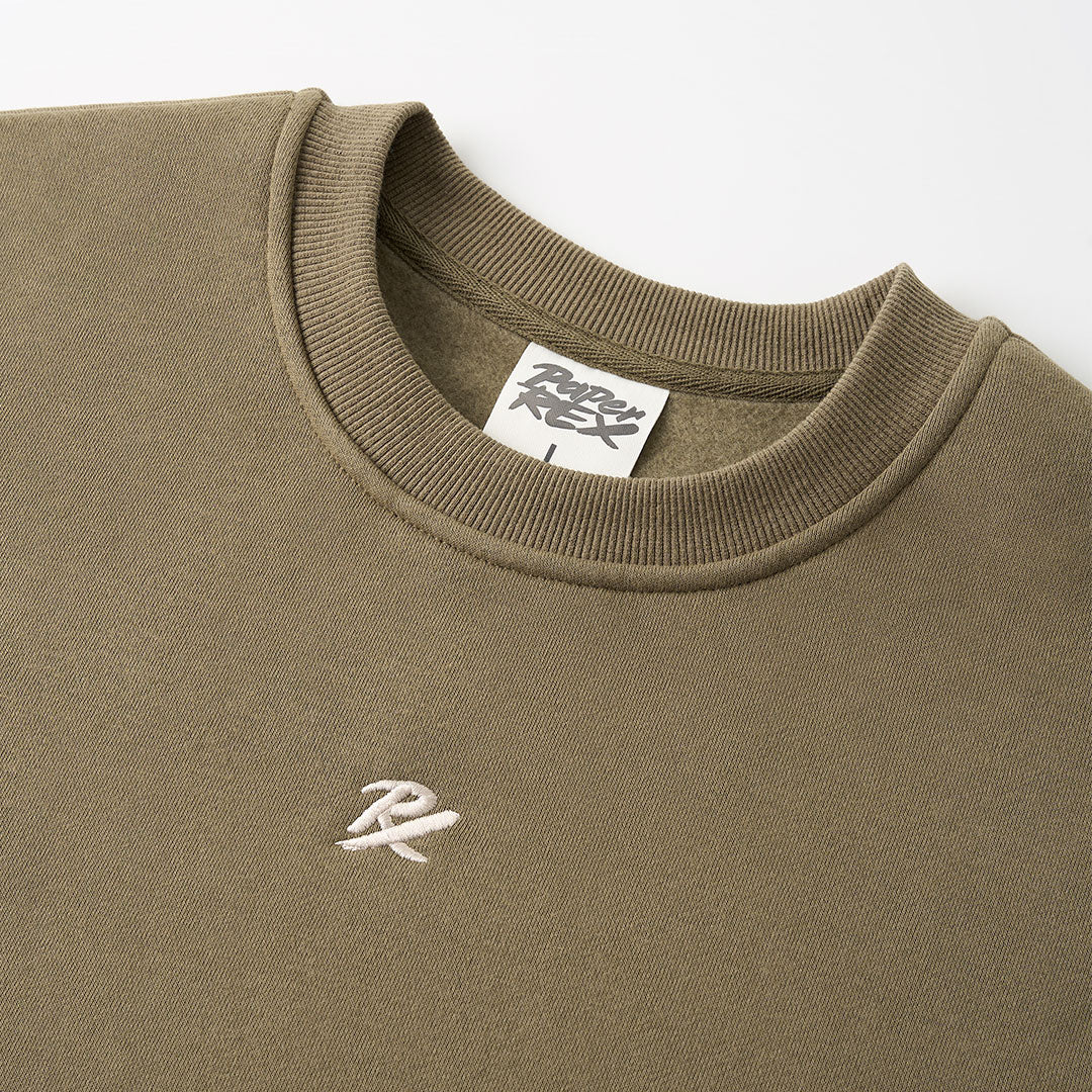PRX Olive Oversized Sweatshirt