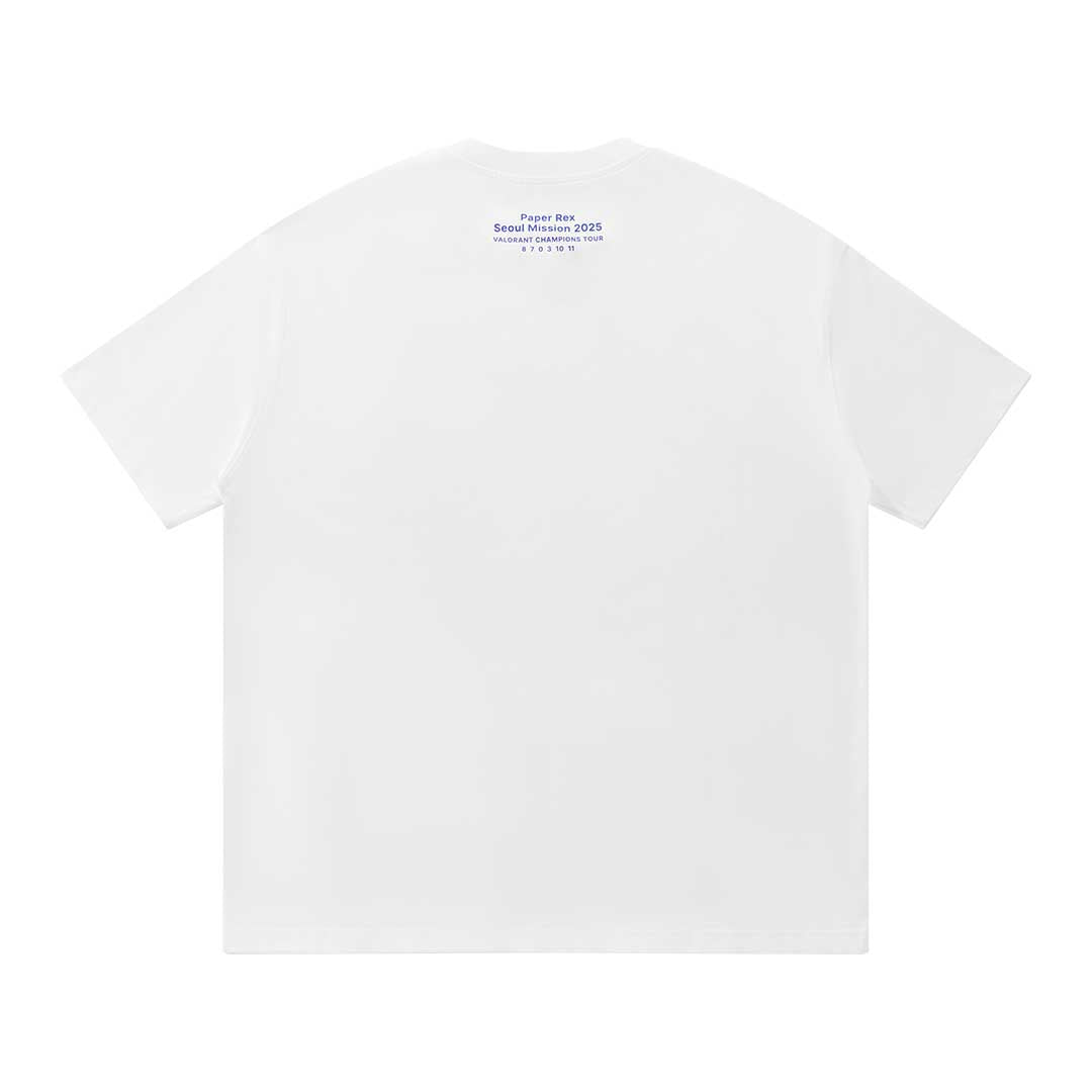 PRX Seoul Mission Tee 2025 - Cloudcore White