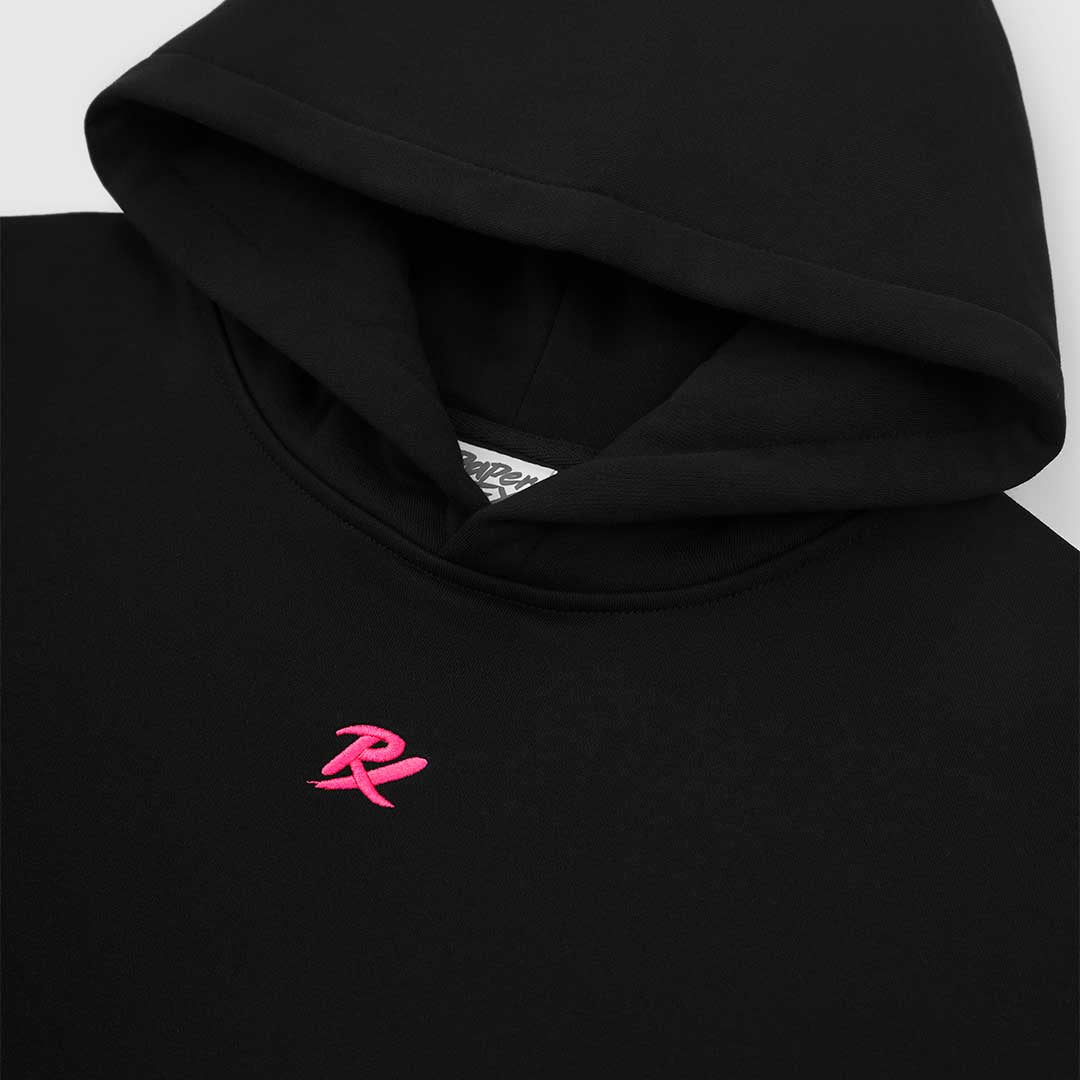 PRX Basic Black Hoodie – Paper Rex Shop