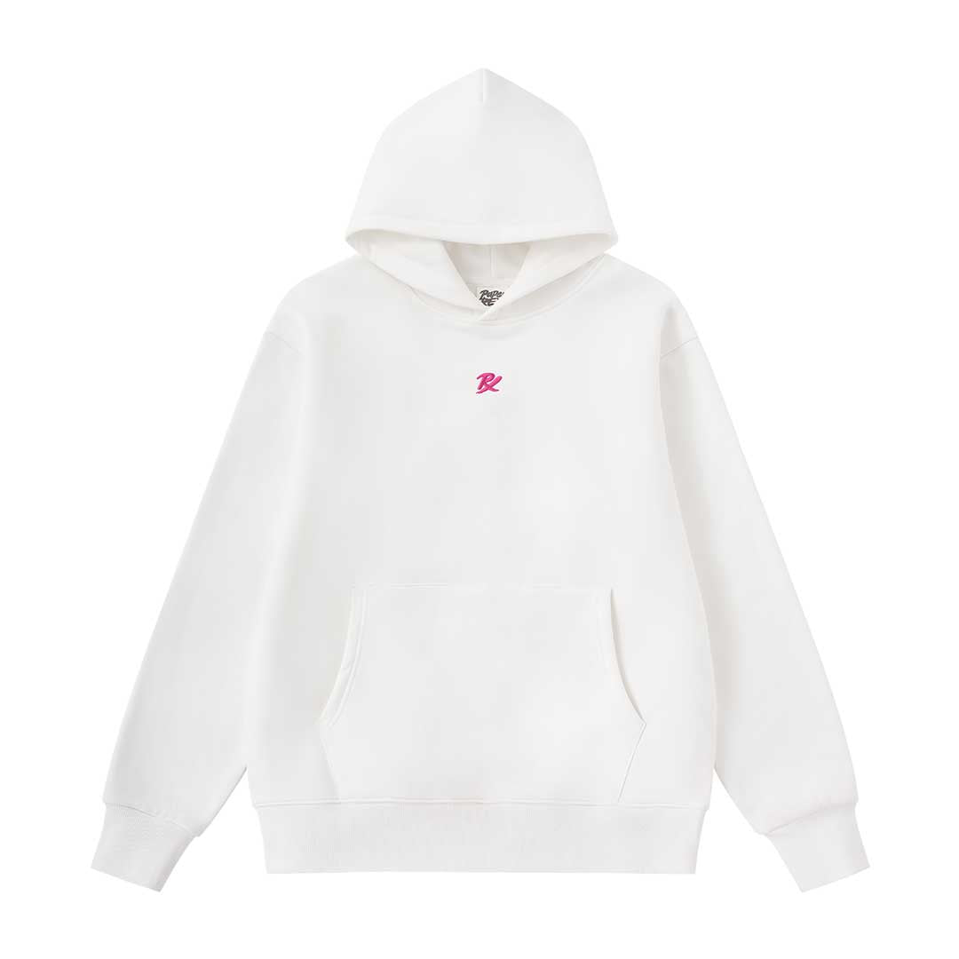 PRX Basic White Hoodie