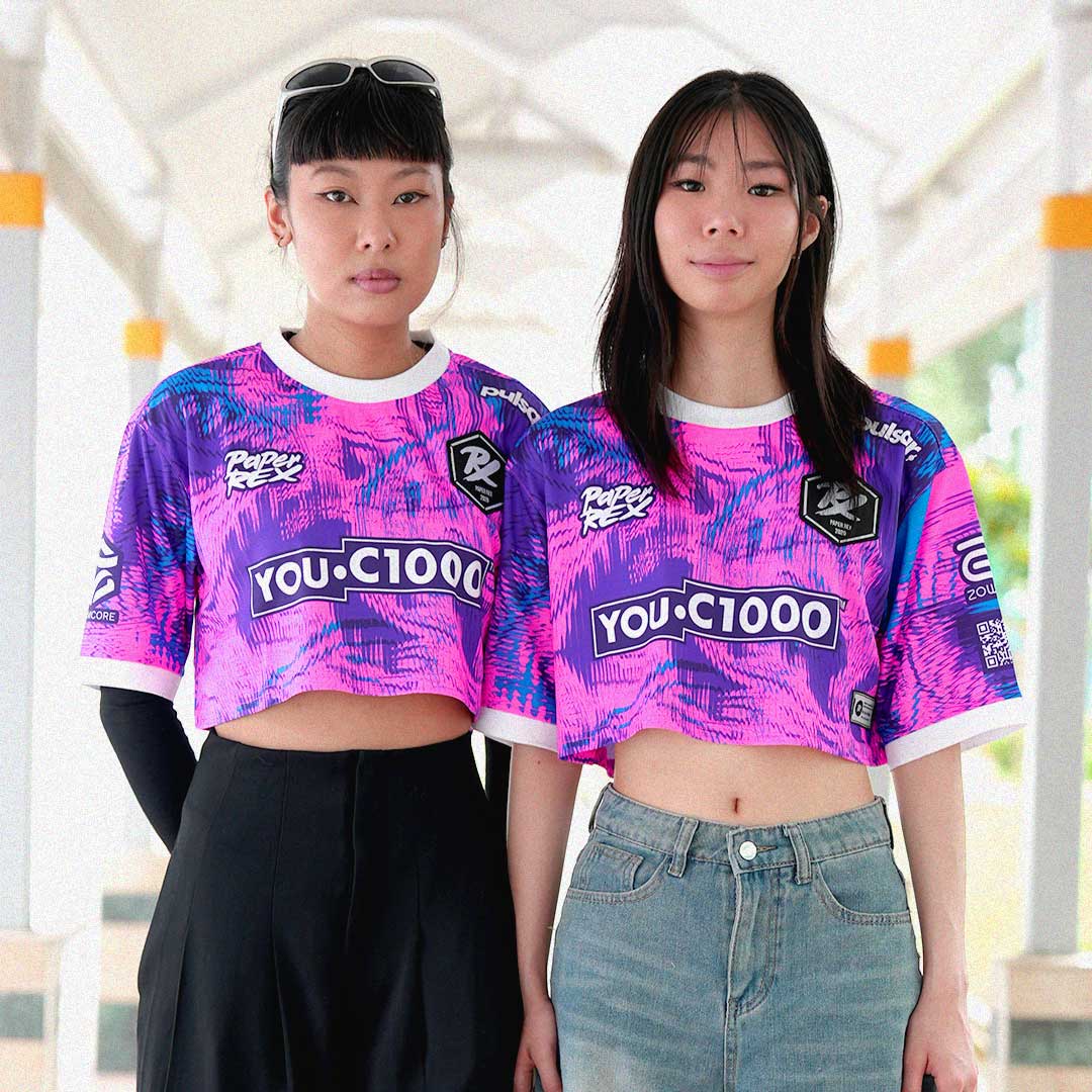 PRX Crop Jersey 2025/26 DinoGlitch