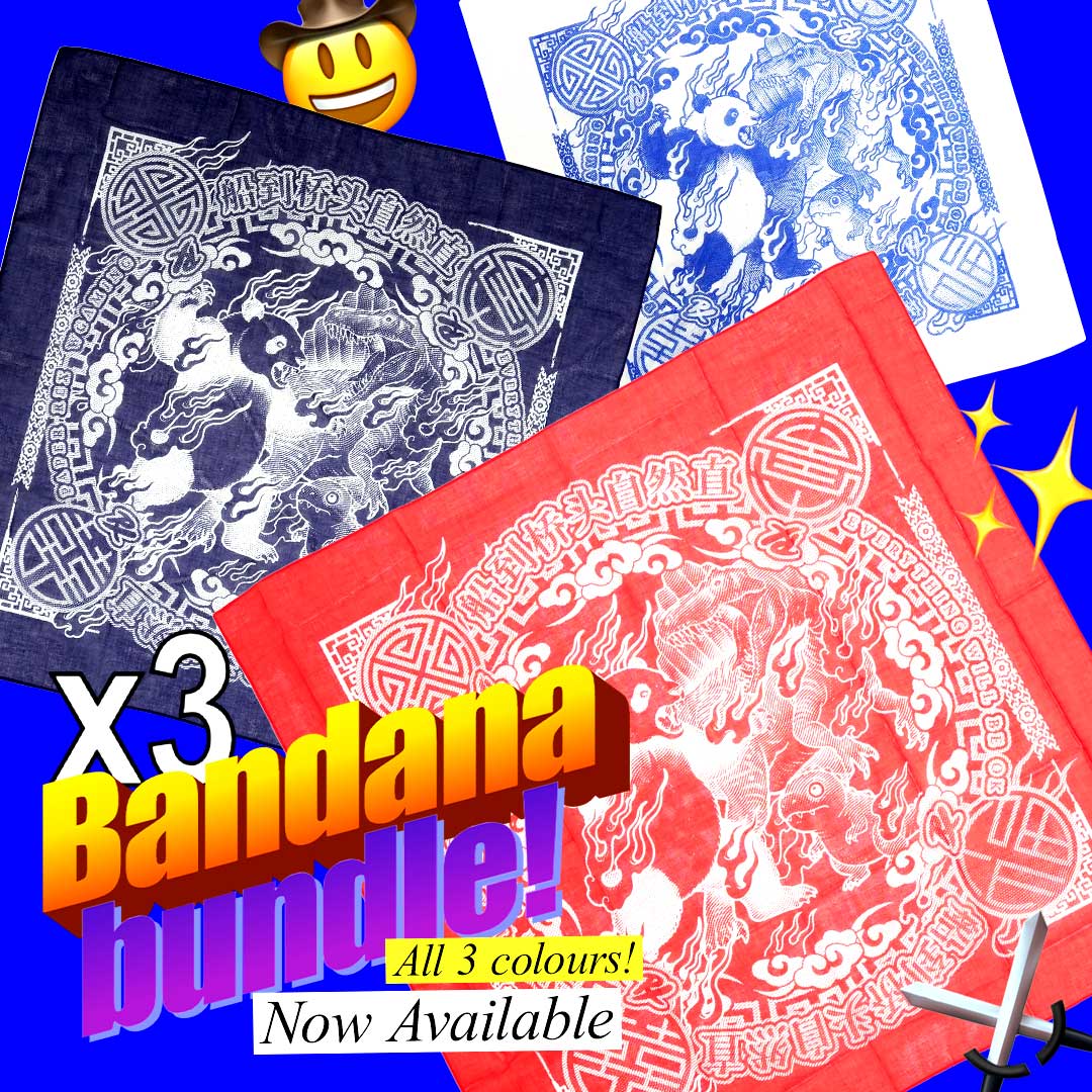 PRX Immortal Three Bandana Bundle