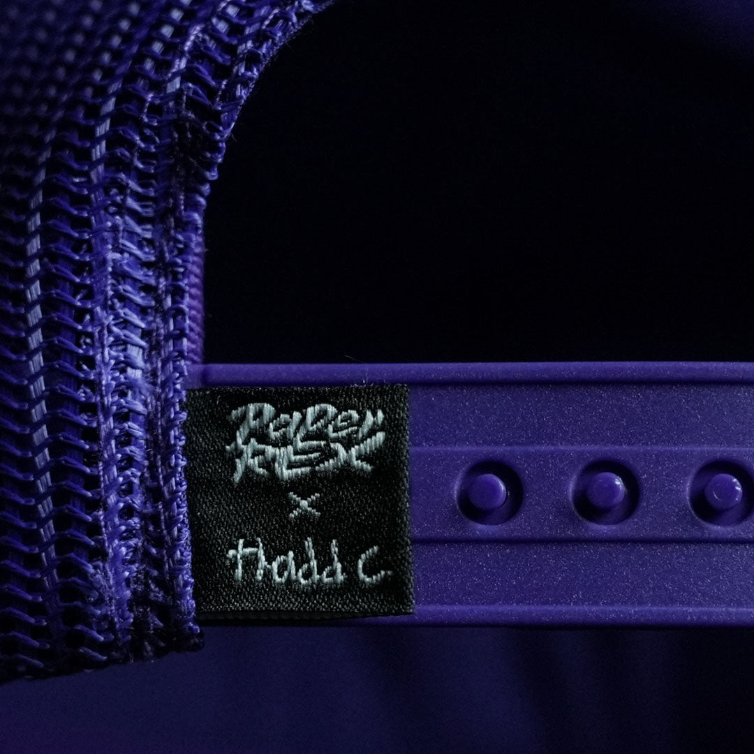 PRX x Thaddino Purple Trucker Hat