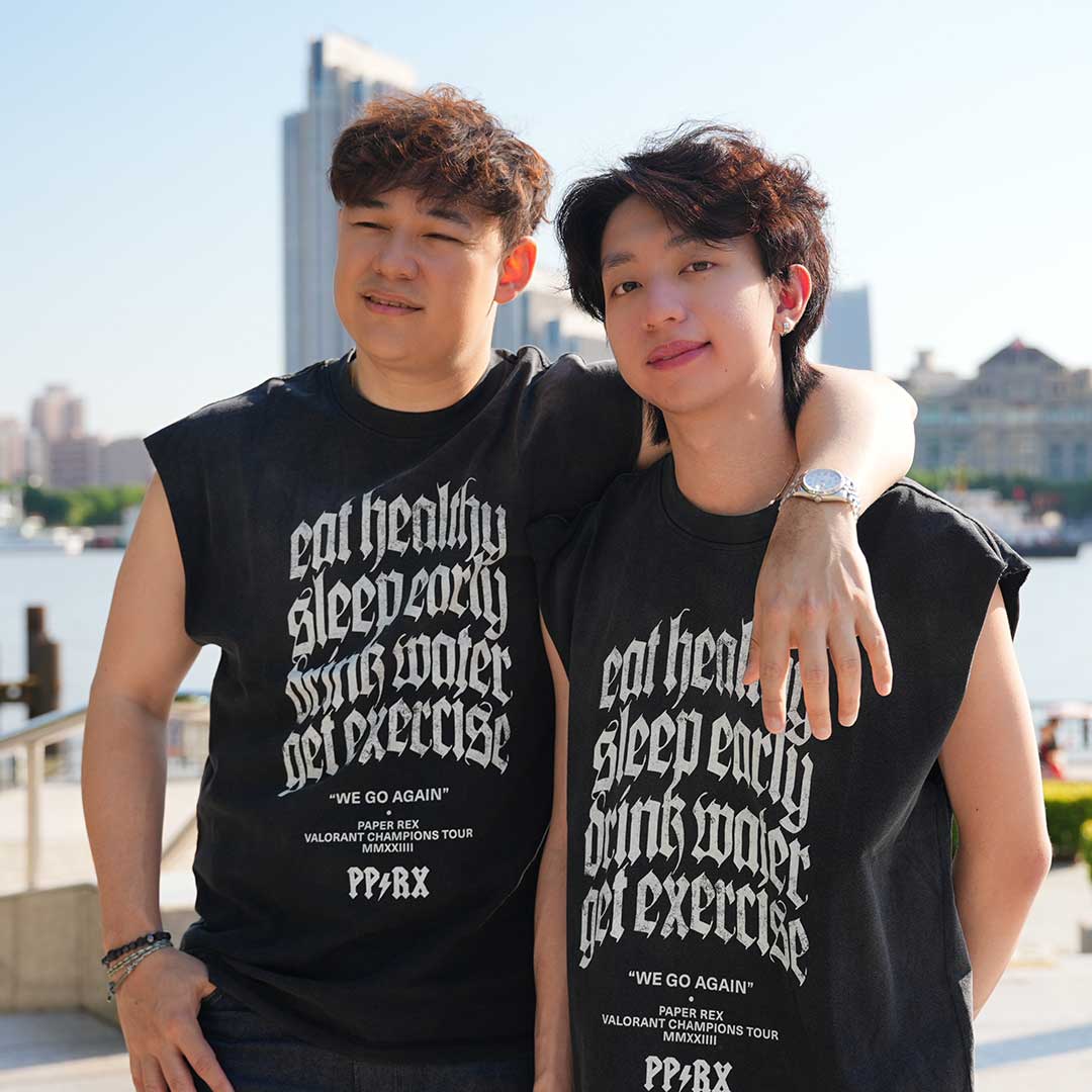 Prx Pro Team PRX Rocks Eat Healthy Muscle Tee – Paper Rex Shop